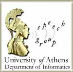 University of Athens - Department of Informatics - Speech Communication Group logo