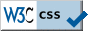 This page has been approved as a Valid CSS page